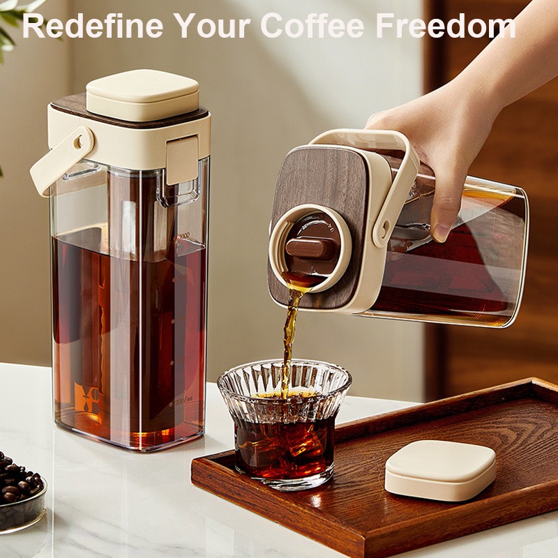 Coffee Tea Brew - Cold Brew Coffee Pitcher Leak Proof