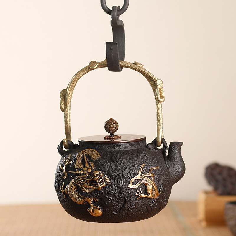 1.2L Cast Iron Water LETTLE/Go - Cast Iron Teapot ulasan dan harga