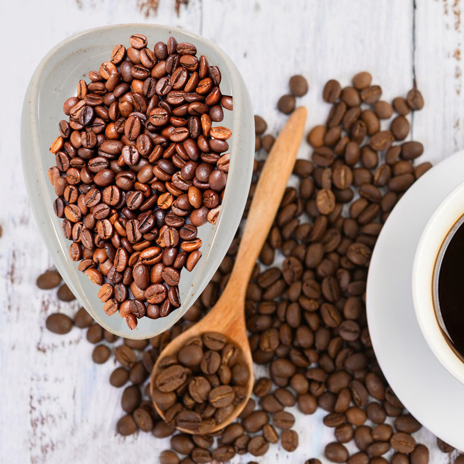 Ceramic Coffee Bean Dosing Tra - Coffee Bean And Tea Leaf ulasan dan harga