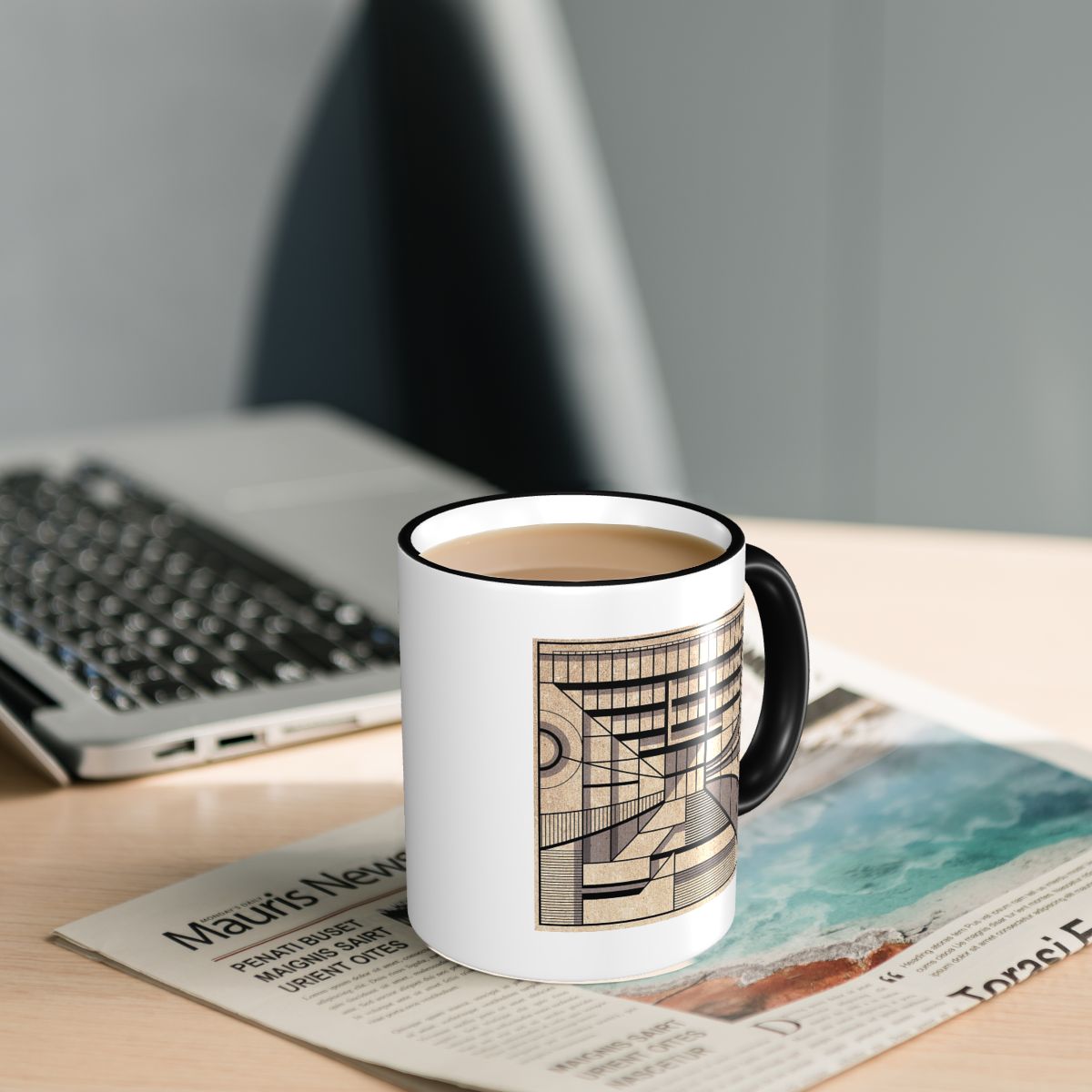 Birmingham Central Library Mug - Coffee Tea Library ulasan dan harga