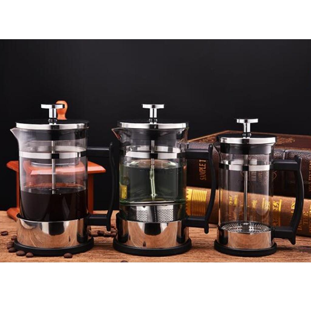 French Press Coffee Maker with - French Press Glass ulasan dan harga
