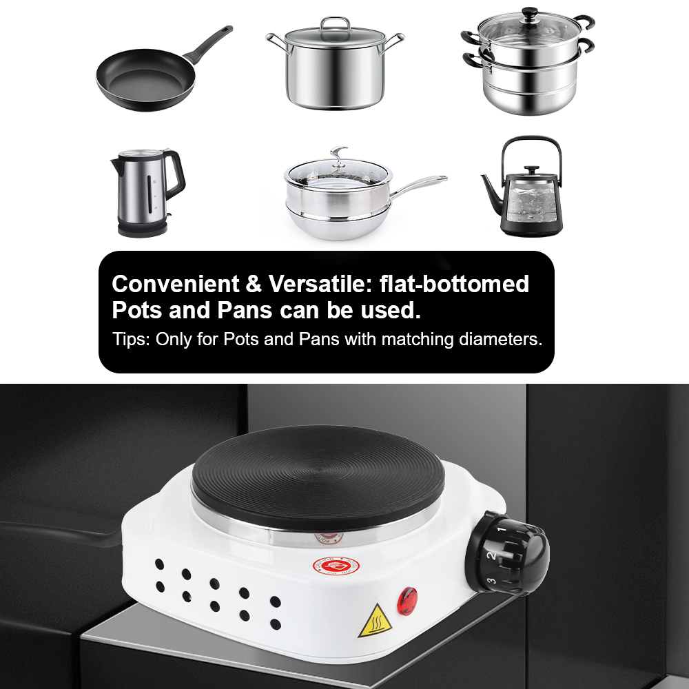 500W 220V Hot Cooker Plate Min - Coffee Tea Warmer ulasan dan harga