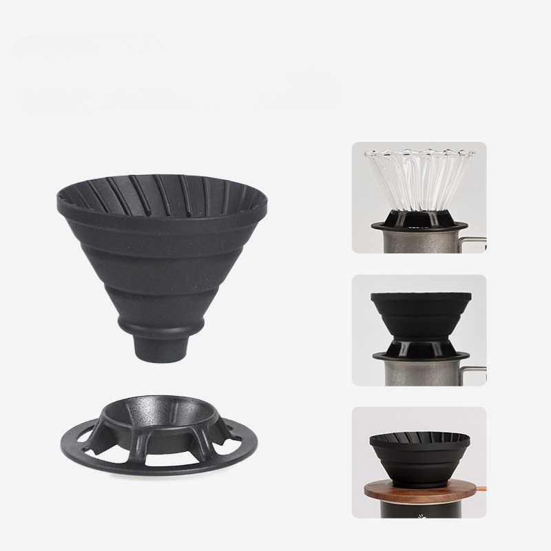 Portable Folding Silicone Coff - Coffee Dripper V60 ulasan dan harga