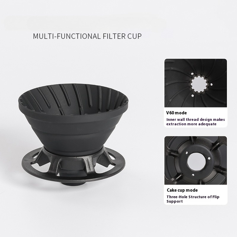 Portable Folding Silicone Coff - Coffee Dripper V60 ulasan dan harga