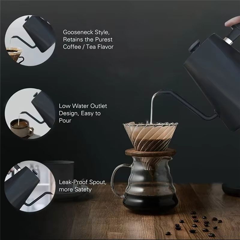 Gooseneck Electric Kettle With - Coffee Tea Uk ulasan dan harga