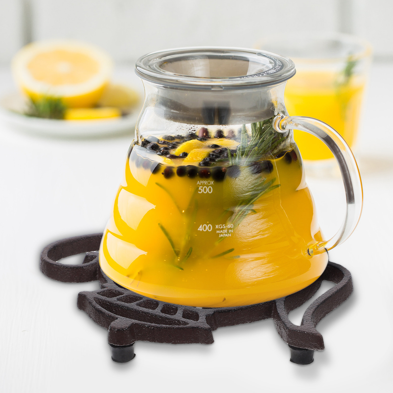 Teapot Shaped Cast Iron Trivet - Cast Iron Teapot ulasan dan harga