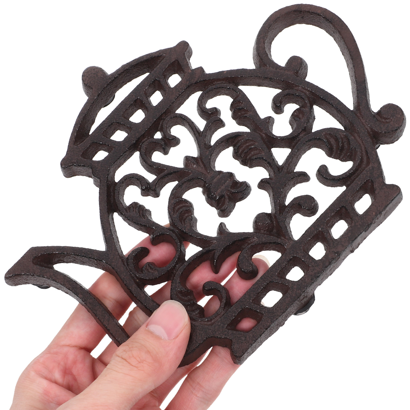 Teapot Shaped Cast Iron Trivet - Cast Iron Teapot ulasan dan harga