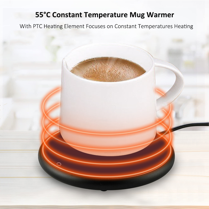 USB Cup Warmer Electric Heatin - Coffee Tea Warmer ulasan dan harga