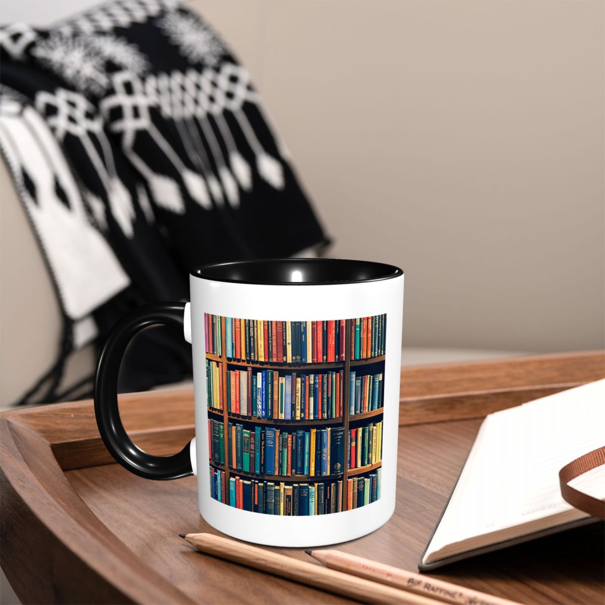 Education Library Book 1 Mug F - Coffee Tea Library ulasan dan harga