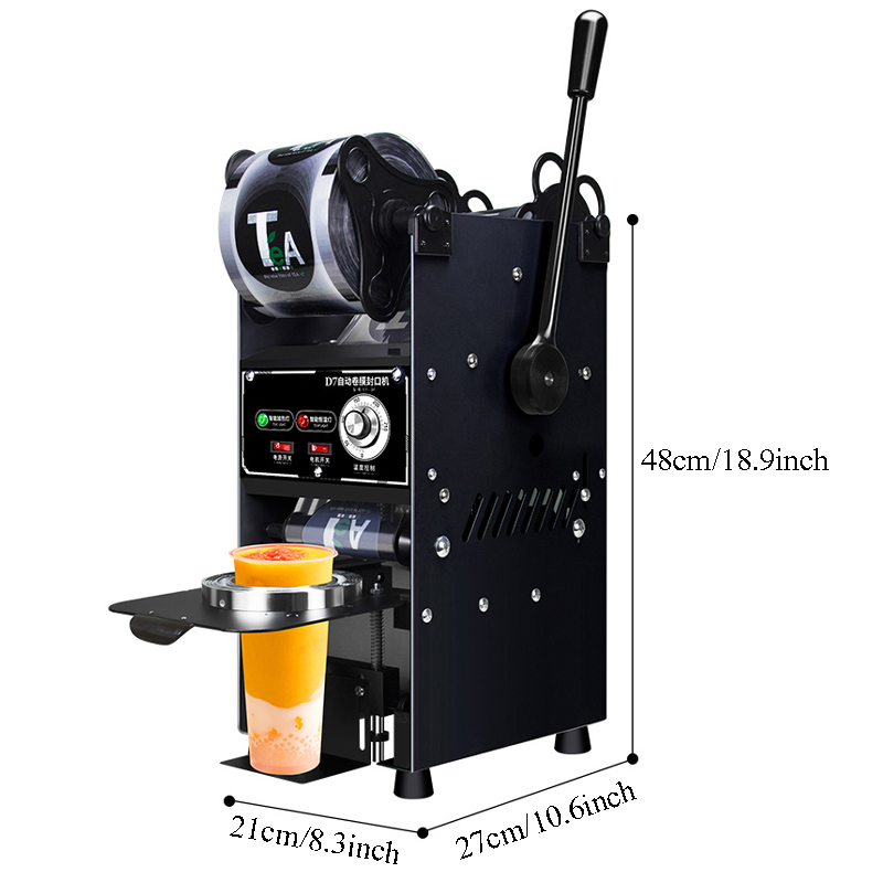 Automatic Cup sealing machine  - Coffee Tea With Milk ulasan dan harga
