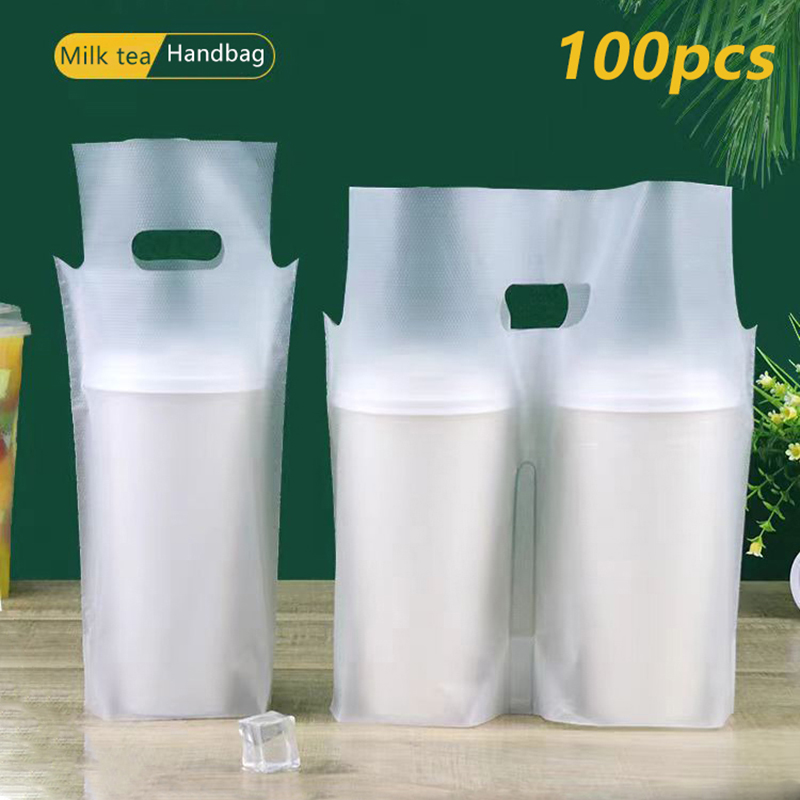 100Pcs Single/Double Cup Milk  - Coffee Tea With Milk ulasan dan harga