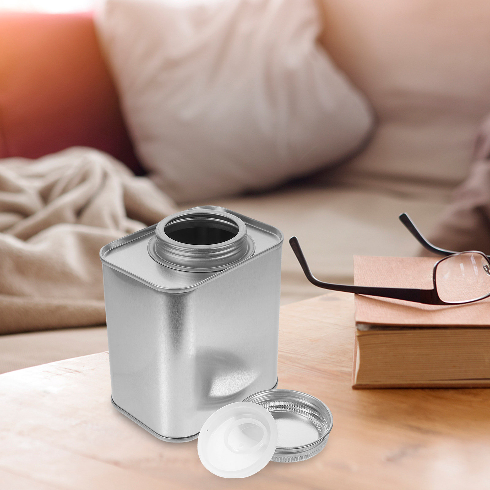 4Pcs Coffee Bean Storage Canis - Coffee Bean And Tea Leaf ulasan dan harga