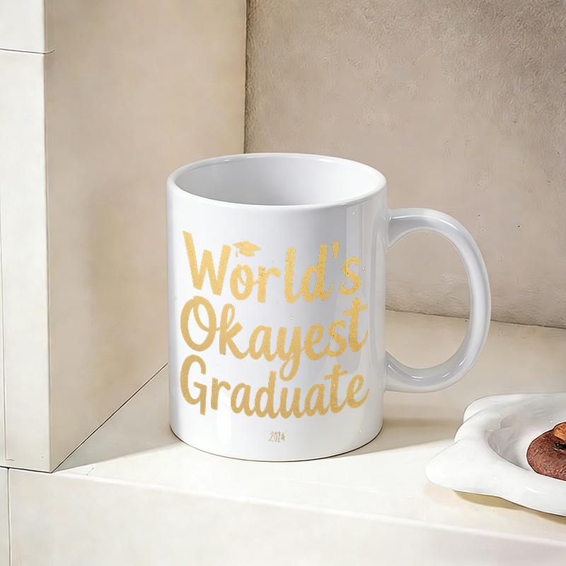 Funny gilded font ceramic mug, - Coffee Tea Font ulasan dan harga