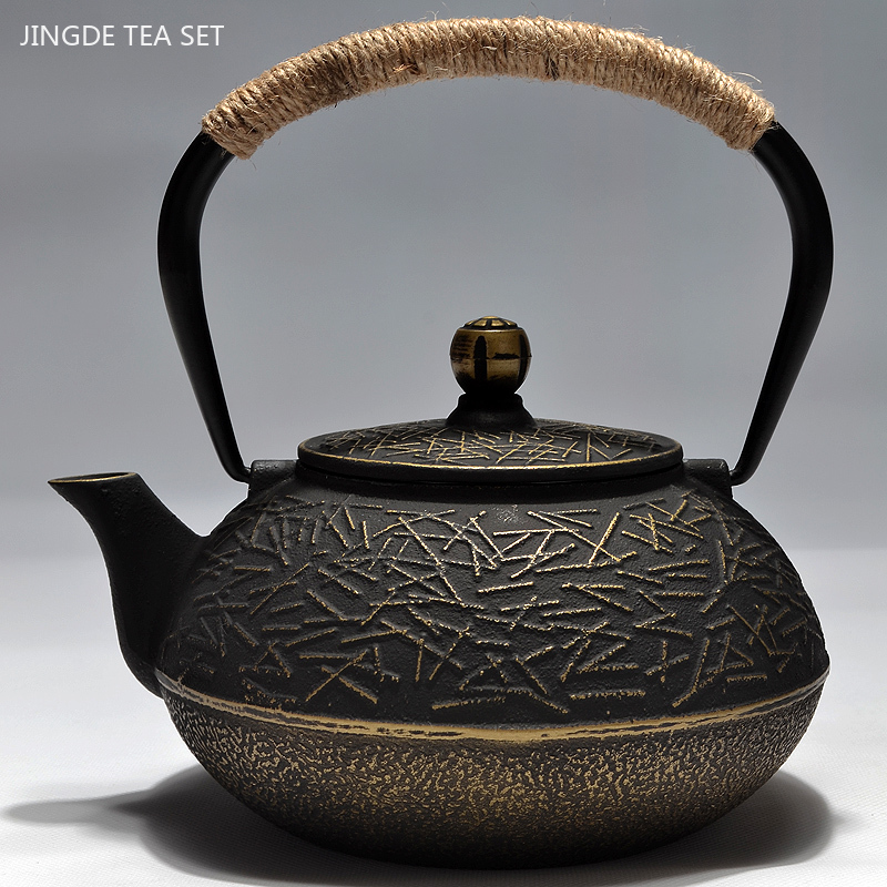 900ml Customized Cast Iron Tea - Cast Iron Teapot ulasan dan harga