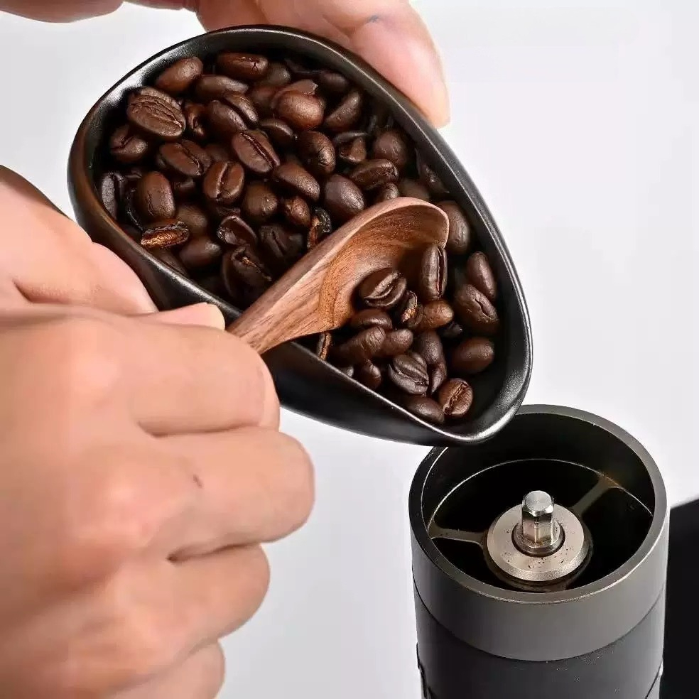 Ceramic Coffee Bean Dosing Tra - Coffee Bean And Tea Leaf ulasan dan harga