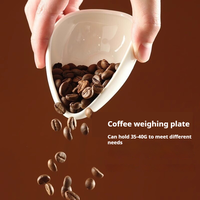 Ceramic Coffee Bean Dosing Tra - Coffee Bean And Tea Leaf ulasan dan harga
