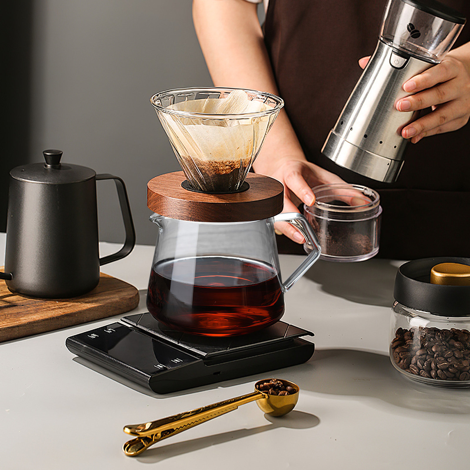 1Pcs 650Ml High Clarity Glass  - Coffee Tea Hot ulasan dan harga