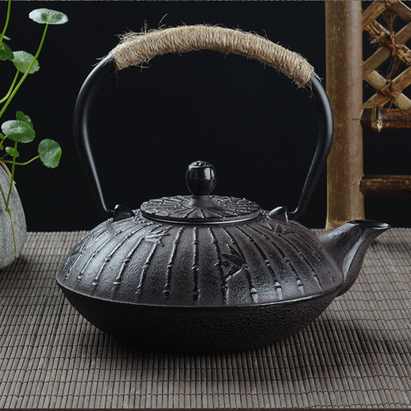 Retro 900ml Cast Iron Teapot J - Cast Iron Teapot ulasan dan harga