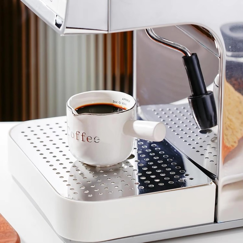 Mini Ceramic Coffee Cup with H - Coffee Tea With Milk ulasan dan harga