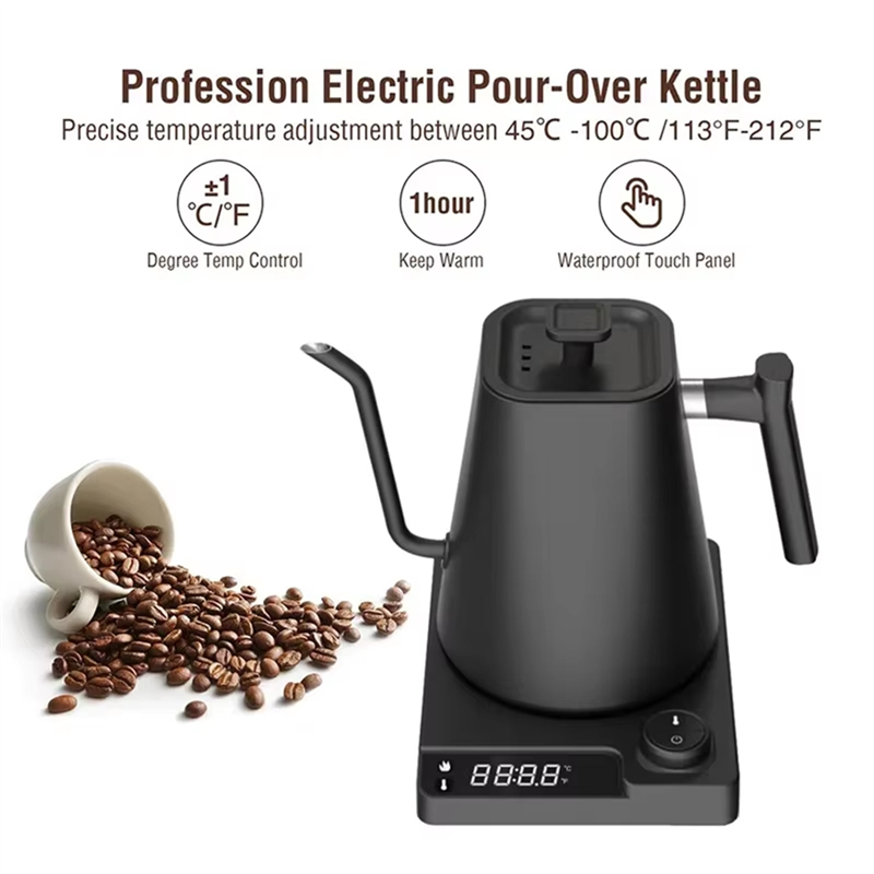A21I-Gooseneck Electric Kettle - Coffee Tea Uk ulasan dan harga
