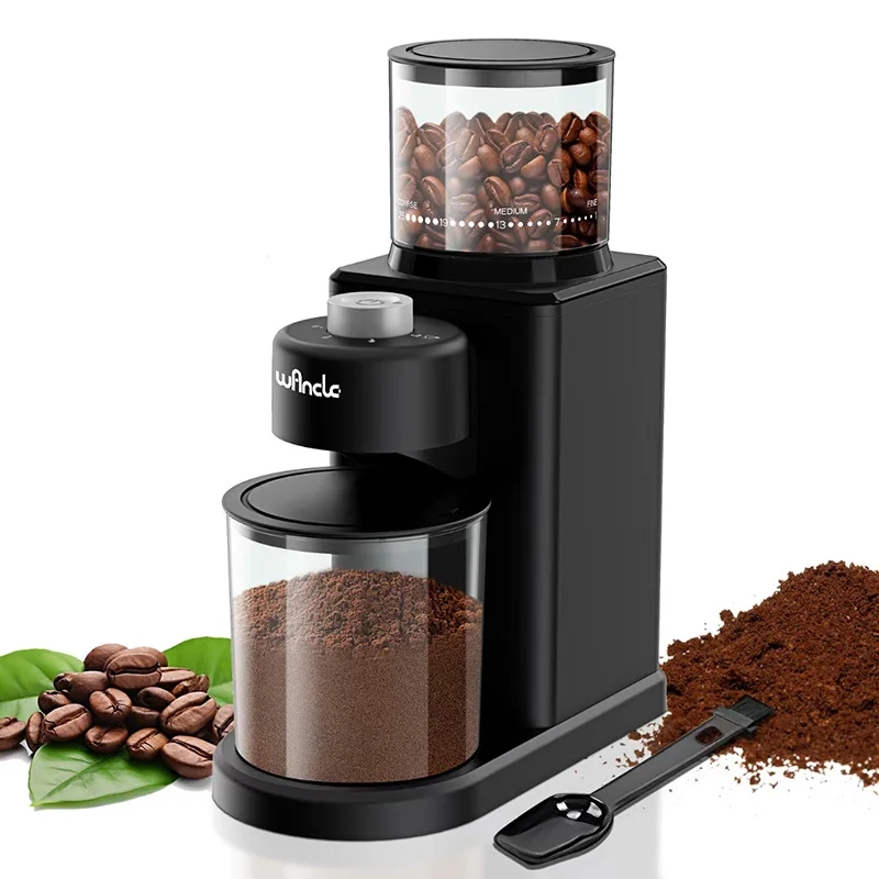 Coffee Grinder Automatic Elect - French Press Glass ulasan dan harga