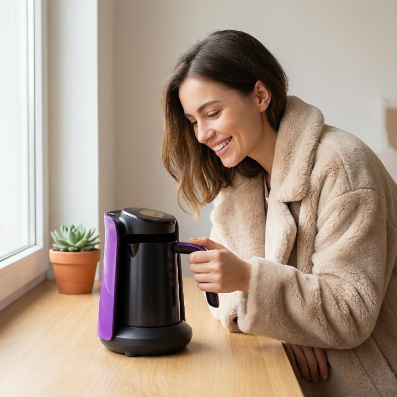EU UK Plug Smart Digital Turki - Coffee Tea Uk ulasan dan harga