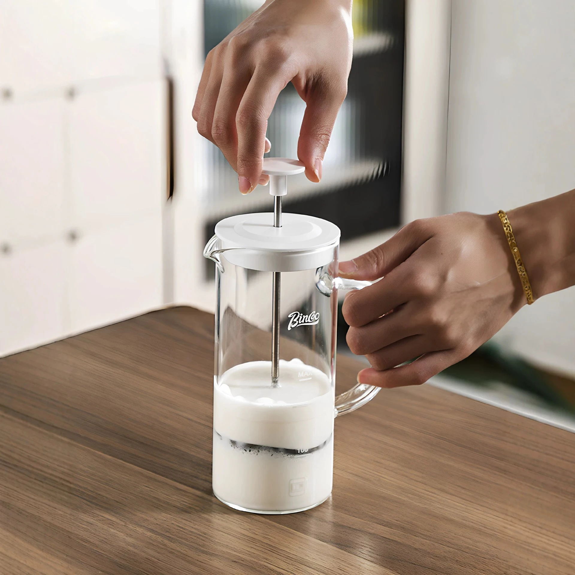 550ml Coffee French Press Pot  - French Press Glass ulasan dan harga