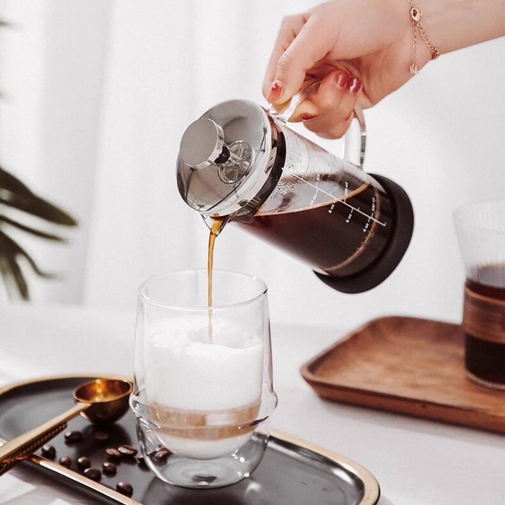550ml Coffee French Press Pot  - French Press Glass ulasan dan harga