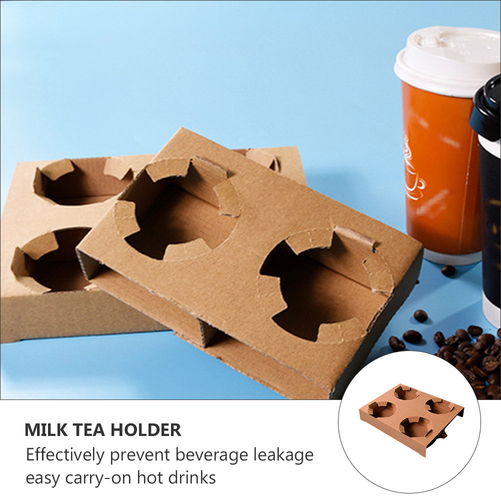 10Pcs Eco-Friendly Biodegradab - Coffee Tea With Milk ulasan dan harga