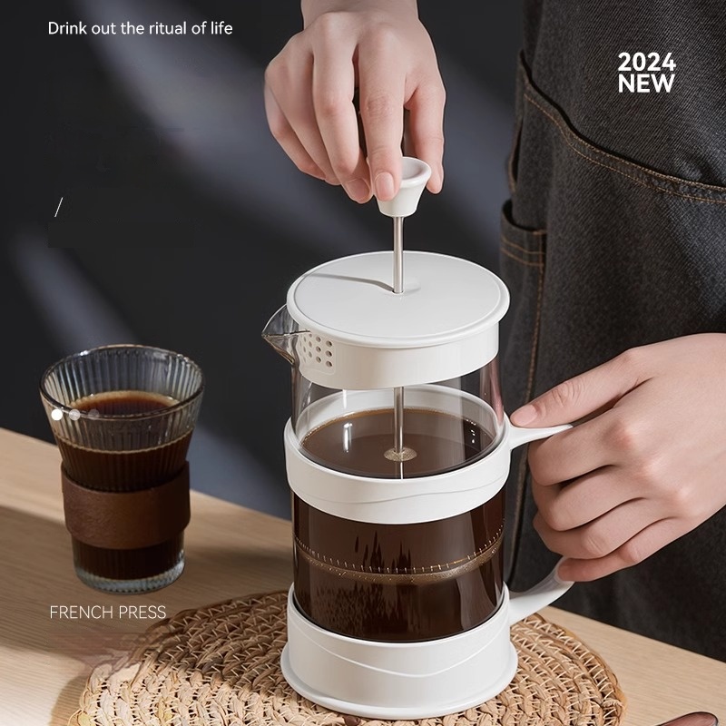 GIANXI Hand Press Coffee Maker - French Press Glass ulasan dan harga