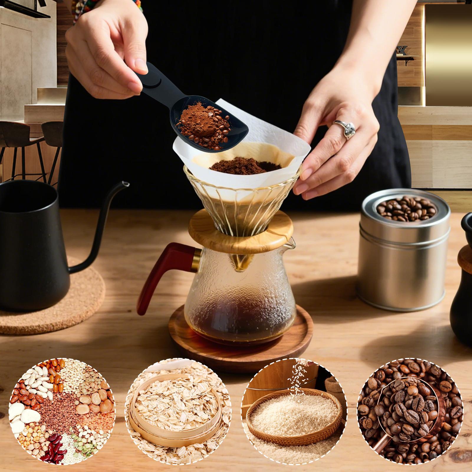 Coffee Scoop with Clip Multi-p - Coffee Bean And Tea Leaf ulasan dan harga