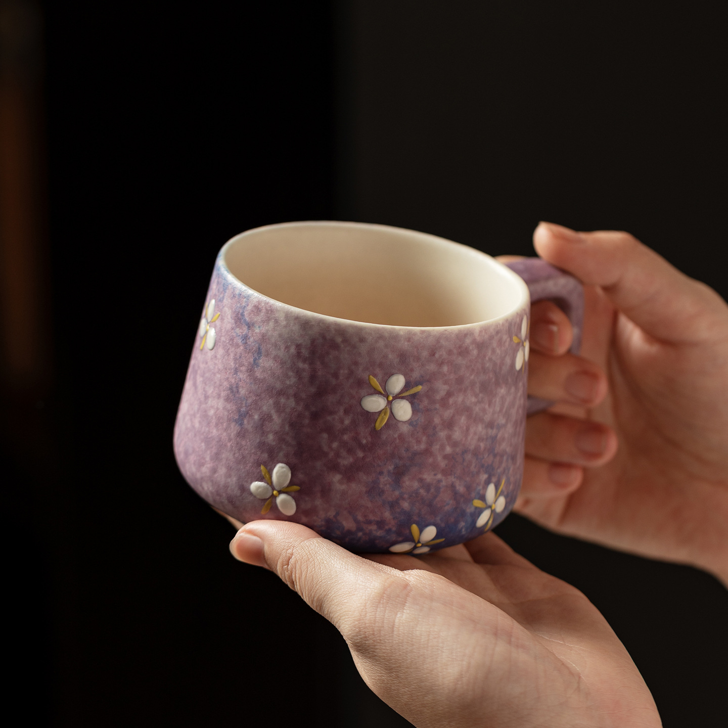 Gradient Hand Painted Ceramic  - Coffee Tea Brew ulasan dan harga