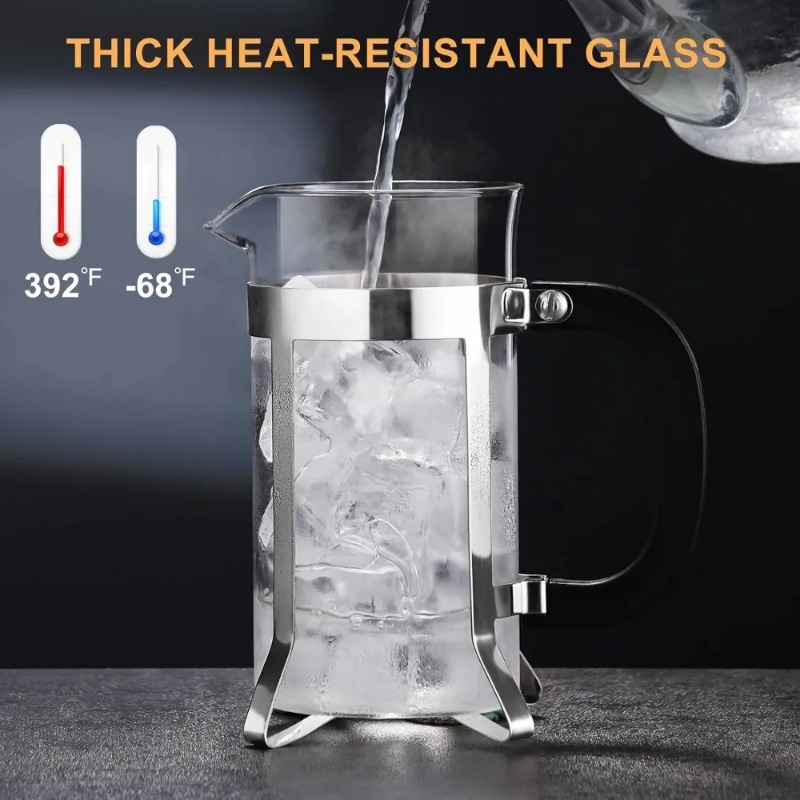 French Coffee Machine Coffee P - French Press Glass ulasan dan harga