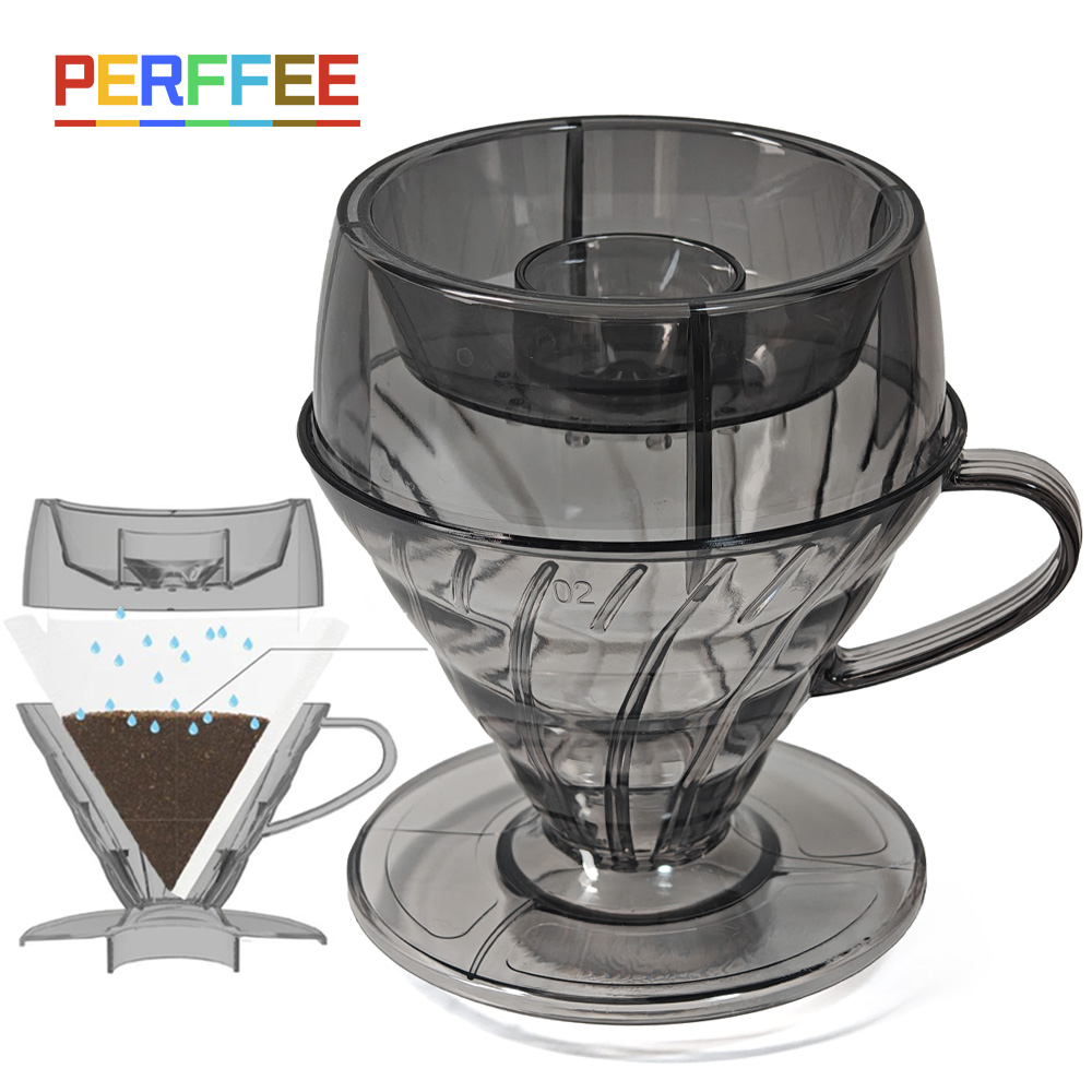 Coffee Filter Drip Shower V02  - Coffee Dripper V60 ulasan dan harga