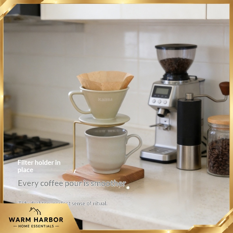 Wood Brass Pour Over Coffee St - Coffee Dripper V60 ulasan dan harga