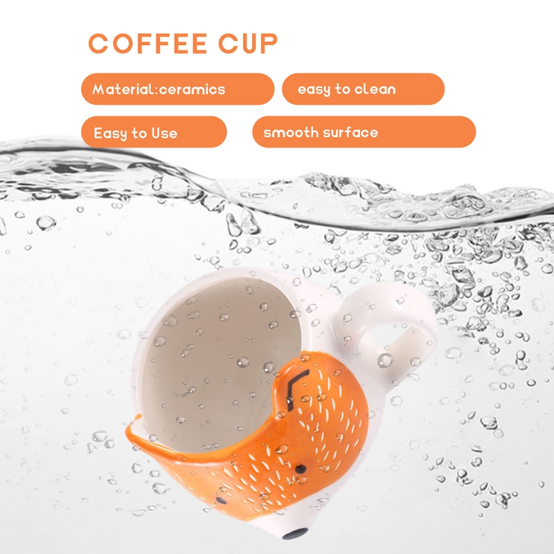 Ceramic Coffee Cup Cartoon Sha - Coffee & Tea Restaurant ulasan dan harga
