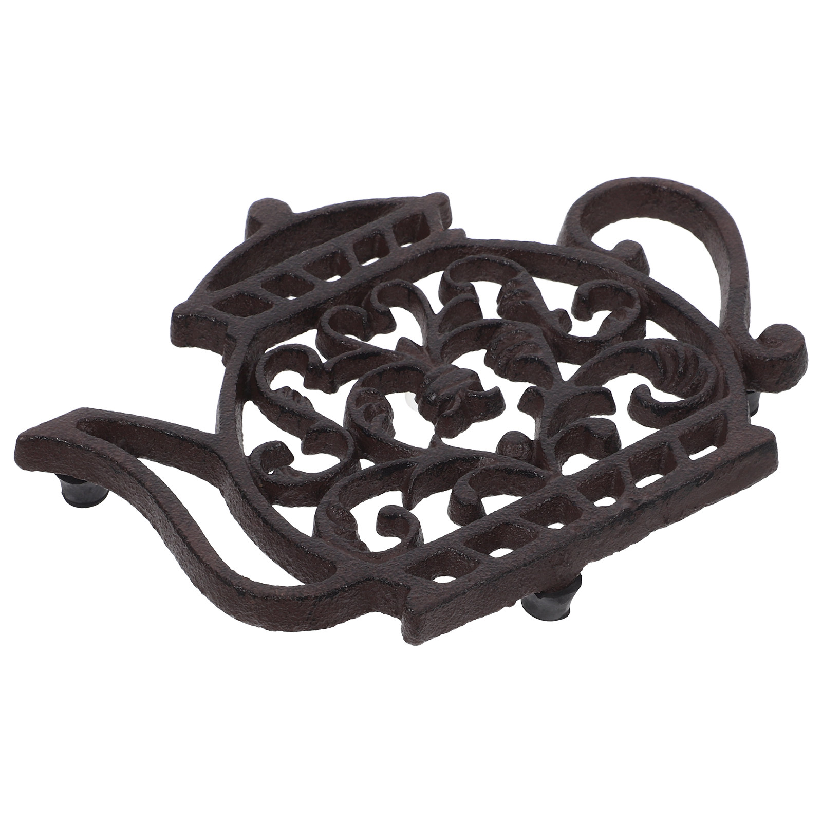 Teapot Shaped Cast Iron Trivet - Cast Iron Teapot ulasan dan harga